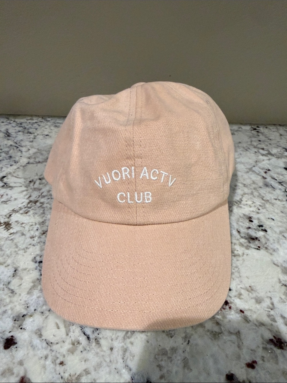 Vuori ACTV Club Women's Light Pink Baseball Cap
